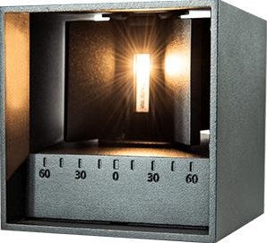Aplique Enzo 6w | dirigido | aluminio | cuadrado | negro | 2700k - 5082010