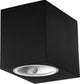 Lampada da parete Enzo | alluminio | 1xgu10 | ip44 | nero | quadrato - 5086007