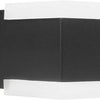 Lampada da parete Enzo | nero | quadrato | LED da 8w | ip443000k | smartwares ool-50020 - a5019020