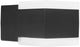 Lampada da parete Enzo | nero | quadrato | LED da 8w | ip443000k | smartwares ool-50020 - a5019020
