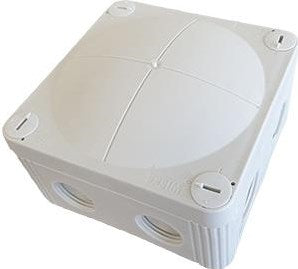 Enzo wiska caja de cables wiska 407 + prensaestopas 95x95x60mm 4034005