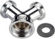 Enzo wpro y stuk chroom, 2 toevoerslangen 1 watertoevoer - 1400238