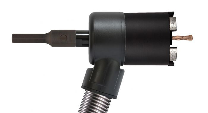 Inter dynamics epds82 diamant dozenboor 82mm + stofafzuigadapter - epds82