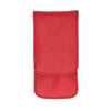 Erbe solingen 3-delige manicure etui met drukknoopsluiting rood (erbe9014)