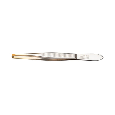 Erbe Solingen Erbe Solingen Pincet inclinó estrecho 9cm dorado (erbe92343)