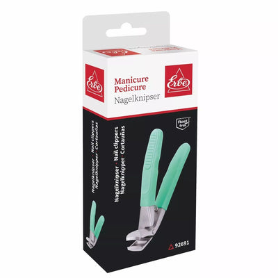 Cortaúñas Erbe solingen agarre suave verde 8,5 cm (erbe92691)