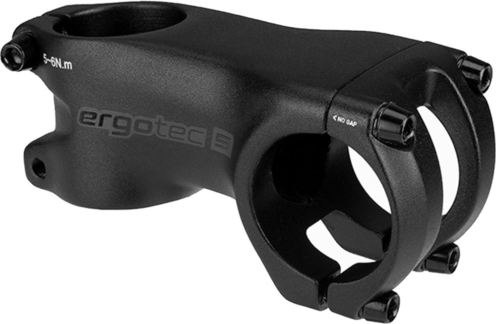 Ergotec Stem Bavike por delante 28.6 31.8, 100 mm, -8 ° Negro