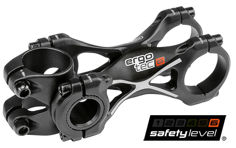 Ergotec Swell-XR Eco Stelo 28,6 31,8 mm 100mm nero
