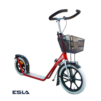 Esla scooter 4100 rojo + canasta pequeña