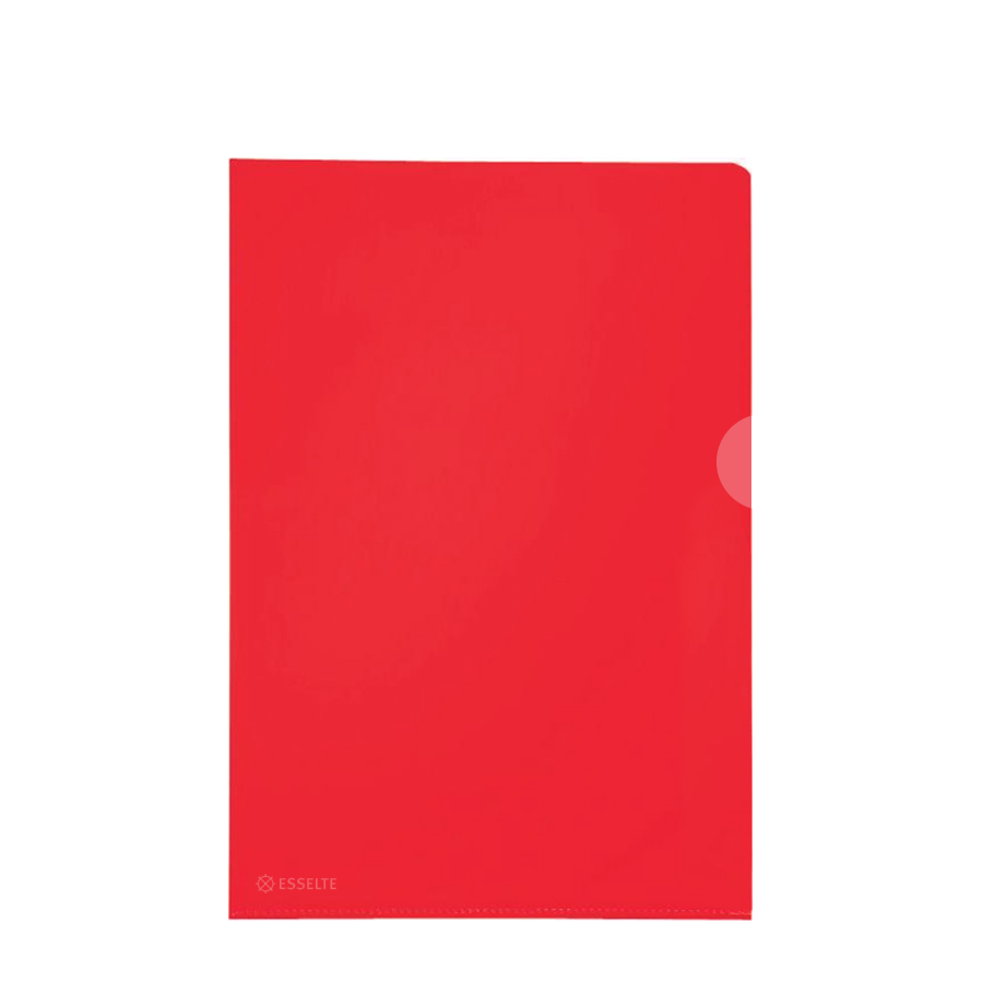 Esselte carpeta vista a4 roja 100 piezas