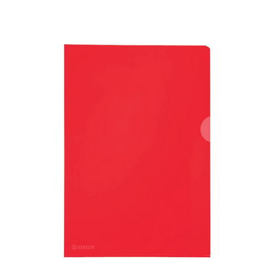 Esselte carpeta vista a4 roja 100 piezas