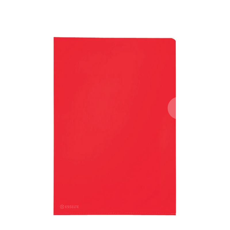 Esselte visualizza cartella A4 rossa 100 pezzi