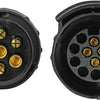 Adattatore corto da saldare Eufab mini da 7 a 13 pin