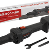 Smerigliatrice diritta Euroboor a batteria 18v | 26000 giri/min | 800 watt | escl. batteria e caricabatterie - ebg.600 18v