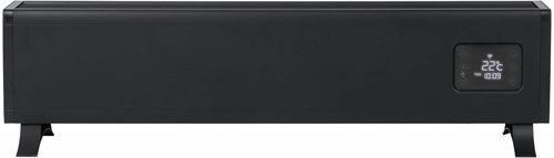 Eurom 361179 alutherm baseboard 1000 wi-fi black