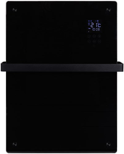 Eurom alutherm sani 800 glass wifi black - 361247