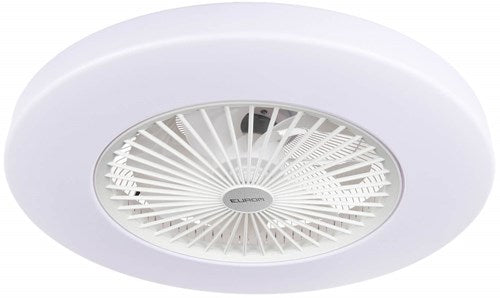 Eurom ventilador de techo lrc blanco | lámpara y ventilador en 1 | ø 58 cm | 385281 385281