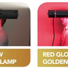 Eurom golden shadow 2500 low glare terrasverwarmer - minder licht, meer warmte - 334449