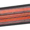 Eurom golden shadow 2500 low glare terrasverwarmer - minder licht, meer warmte - 334449