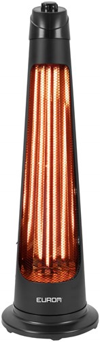 Eurom q-tower 1200 elektrische terrasverwarmer | 1200 w - 335651