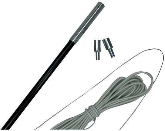Eurotrail Stick Set fibra 11 mm 550-600 cm in fibra di vetro nero