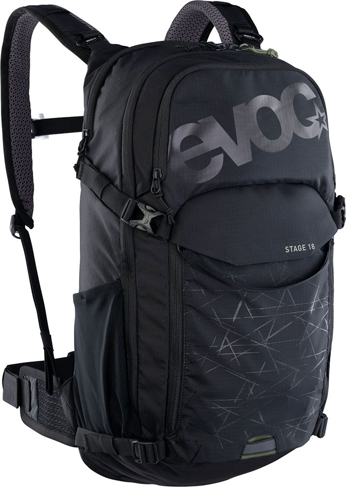 Evoc - etapa 18 negro talla única 18l