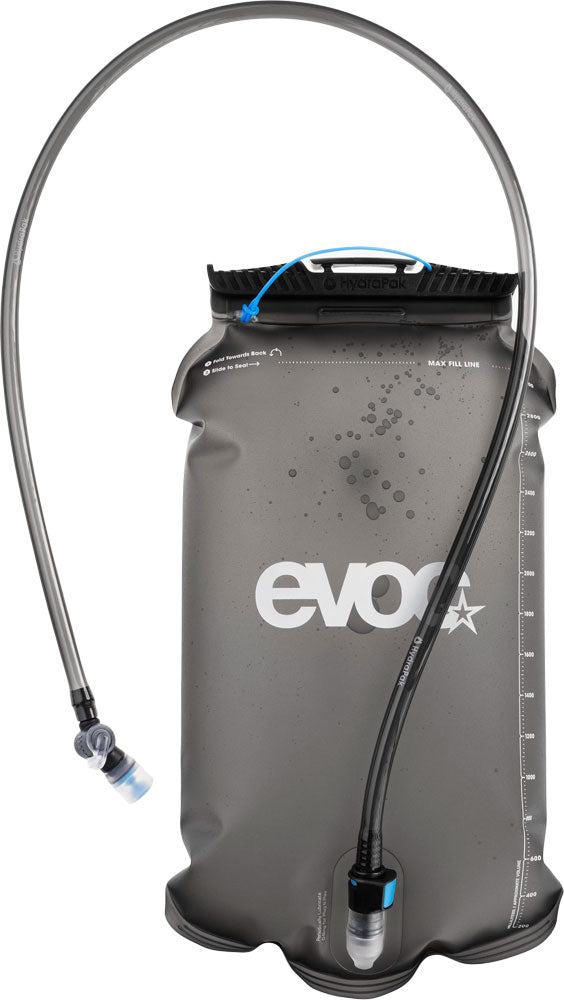 Evoc - sacca di idratazione 3 grigio carbonio 18x42cm 3l