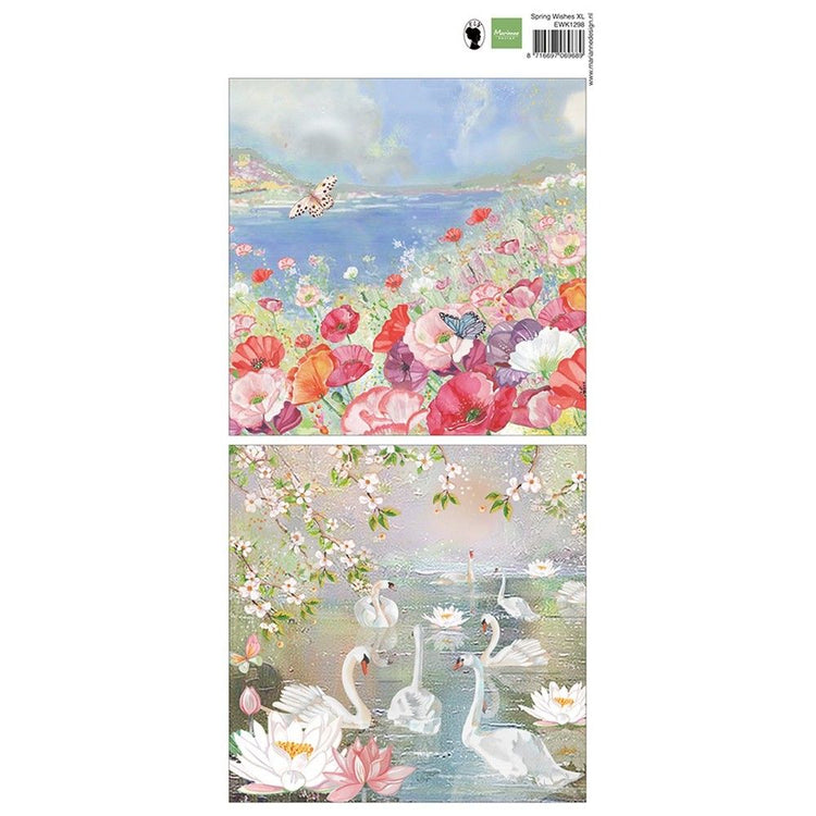 Marianne design • knipvel spring wishes xl
