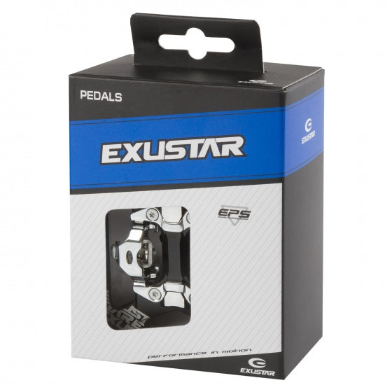 Fare clic su Pedal Exustar MTB 9 set nero da 16 pollici