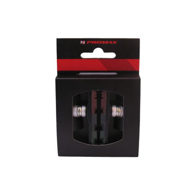 Promax brake block set V-Brake with Allen 70mm Triple-Color (Brown Black Green)
