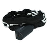 Lock de la cadena de borde Gardo Art1 90cm - Negro