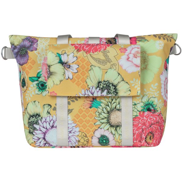 Borse per biciclette da campo Basil Bloom - resistente, compatto, giallo