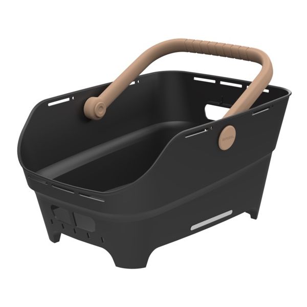 Cesto Basil cento neo nero | multiplo | leva | 21l