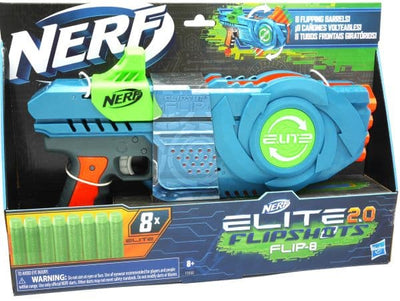 Nerf Flipshots Flip-8 con 8 frecce