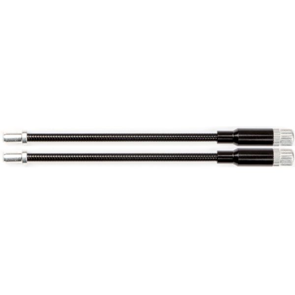RST REGOLABILE FLEX V-BRAKE CAVO LIGUATO METALE NERO (2 pezzi)