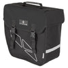 M-wave enkele fietstas links amsterdam - 18 liter - zwart