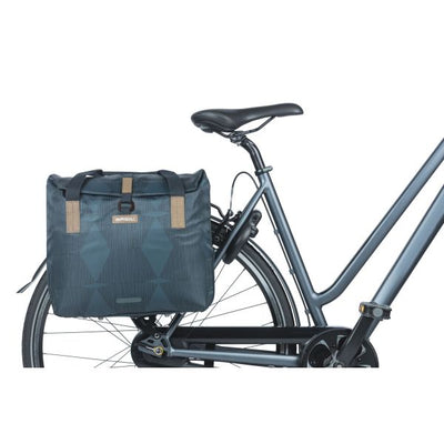 Basil Elegance Bicycle Shopper, Choose Green, Unisex, Stadfiets, Estate Blue