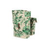 Basil Ever-Green dubbele fietstas, gerecycled PET, waterkerende vouwsluiting, unisex, fiets, sandshell beige