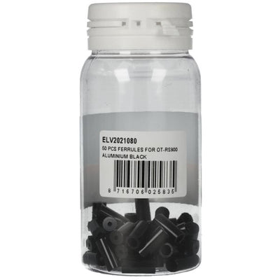 Cappelli Cabele per OT-RS900 da Ø3,65 a Ø5,5 mm x 12 mm nero (50 pezzi)