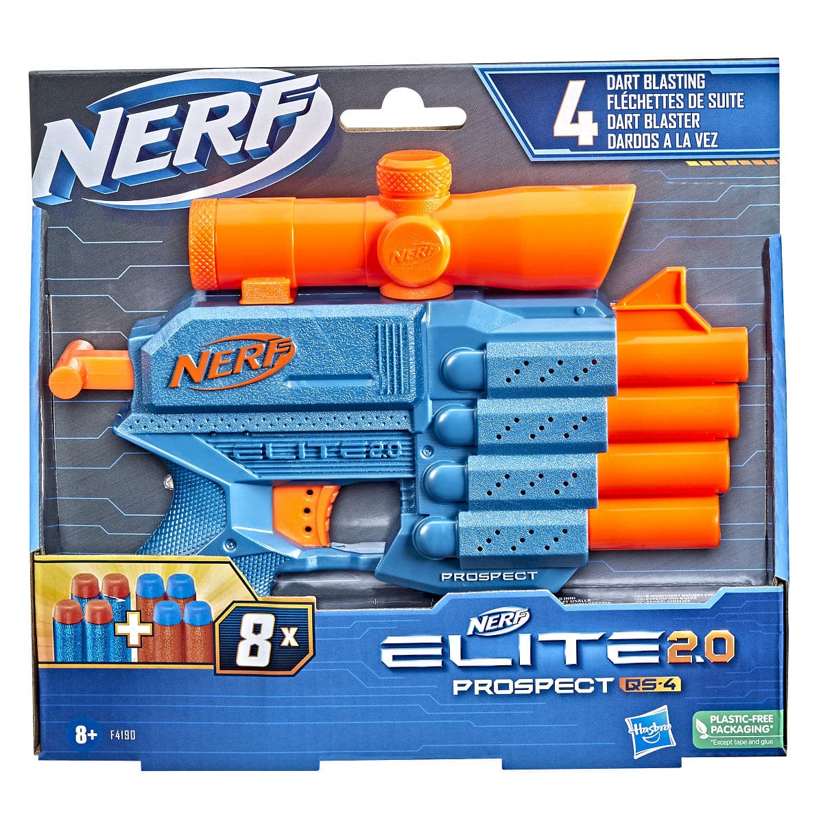 Hasbro nerf elite 2.0 prospect qs 4 - blaster