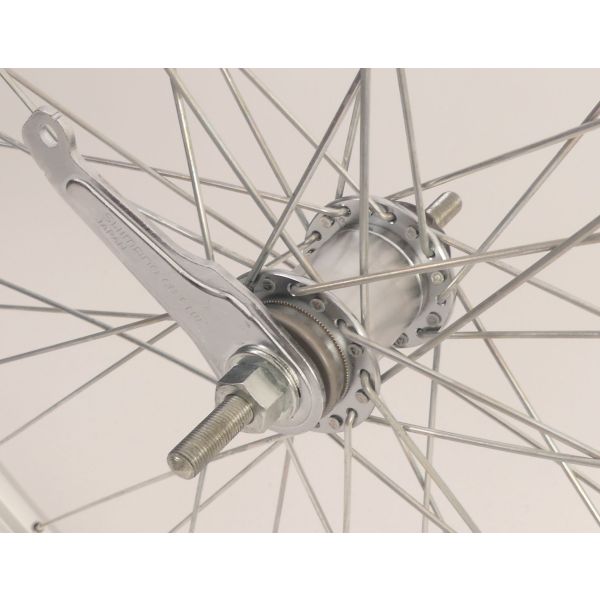 Shimano achterwiel 28'' 622-19c ryde zac 19 velg met cb-e110 remnaaf - zilver