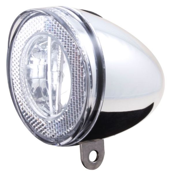 Spanninga Headlight Swingo XDoc on from Dynamo 20 Lux Chrome