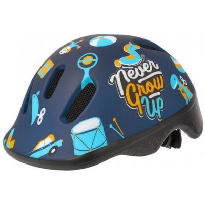 Polisport Kinderhelm Toys. Size: XXS (44 48 cm), Color: Blauww Mat