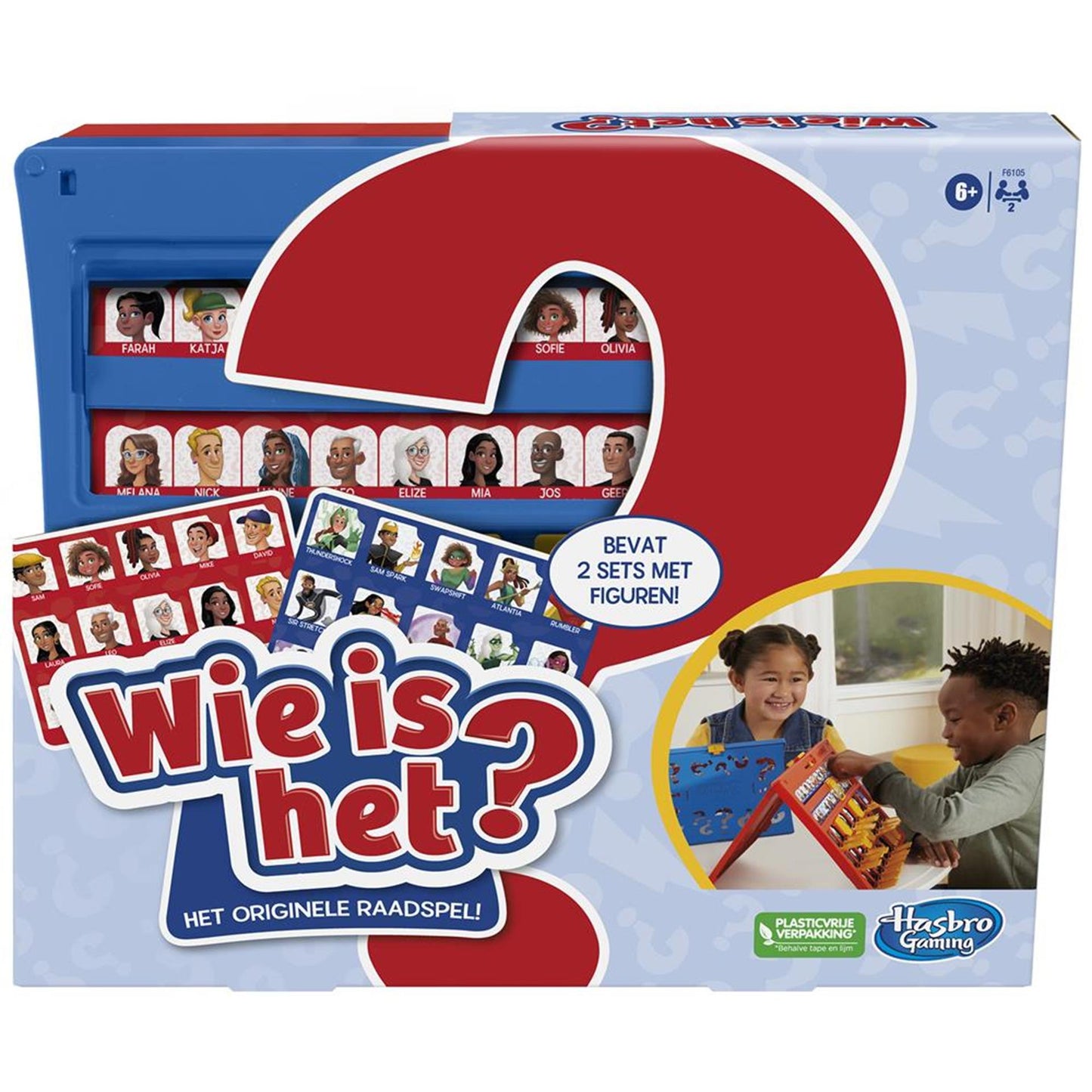 Hasbro gaming wie is het? spel - 2 spelers