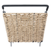 Basil Bicycle Basket Cento Rattan Look Multi System 40 x 25 x 12 cm - Sealgrass