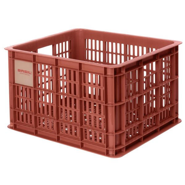 Basil Fietskrat M - Medium - 29.5 litros - Rojo