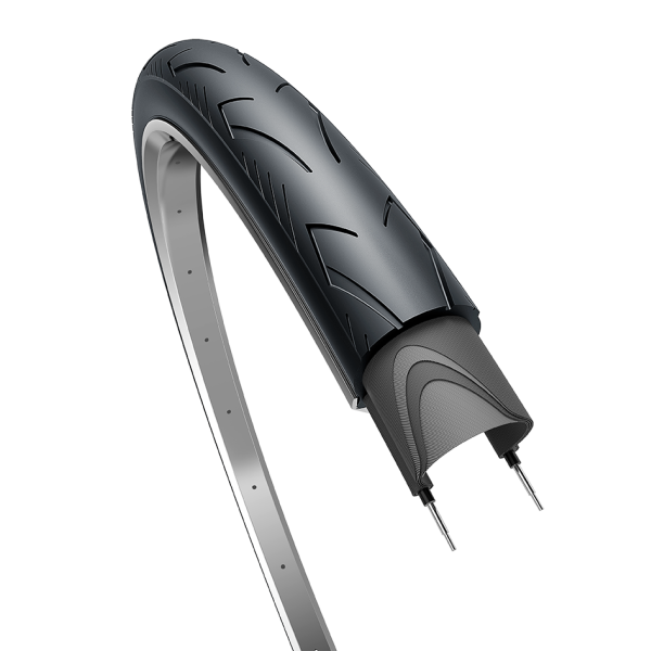 Edge Tire City Range Basic 28 x 1.40 37-622 Negro con reflexión
