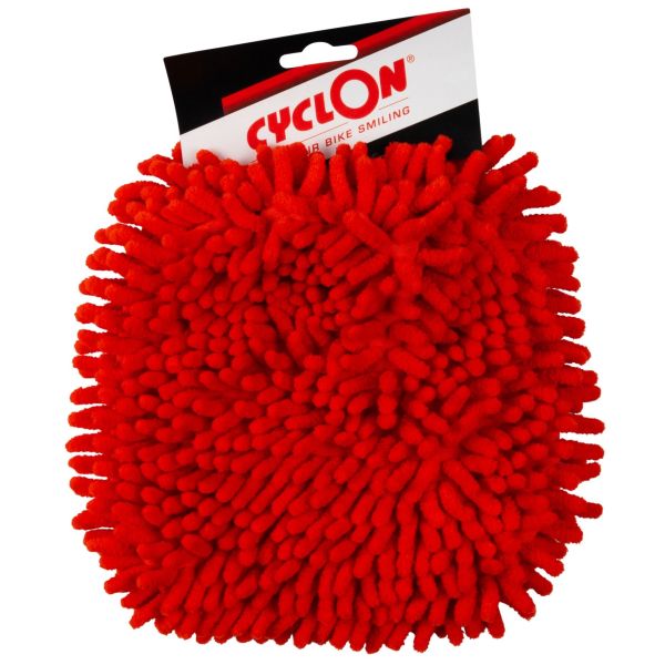 Red de microfibra de guante de lavado