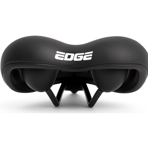 Alquiler de la ciudad de Bicycle Saddle Edge - Negro (Embalaje del taller)