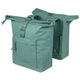 Borsa doppia da bicicletta Basil Brooklyn 41l 14 x 30 x 37 cm - verde